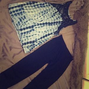 Summer shirt , leggings